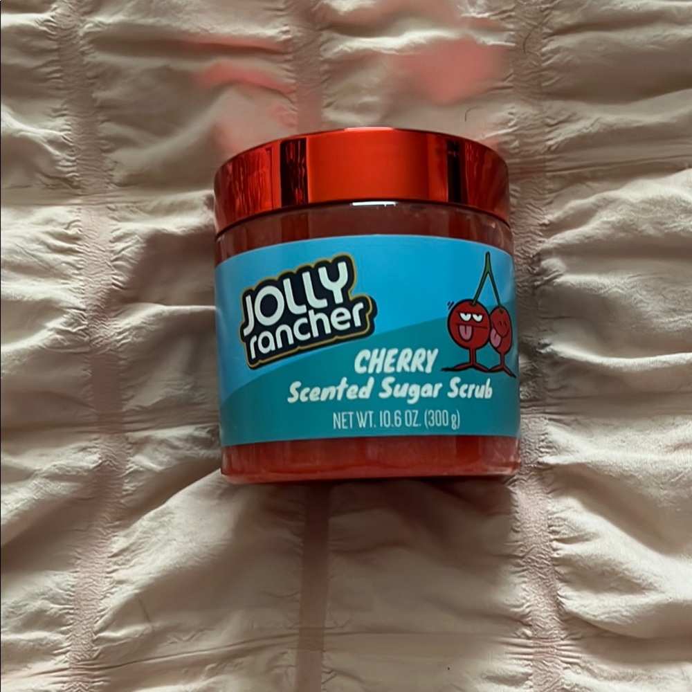 Jolly Rancher Cherry Scented Sugar Scrub - Red